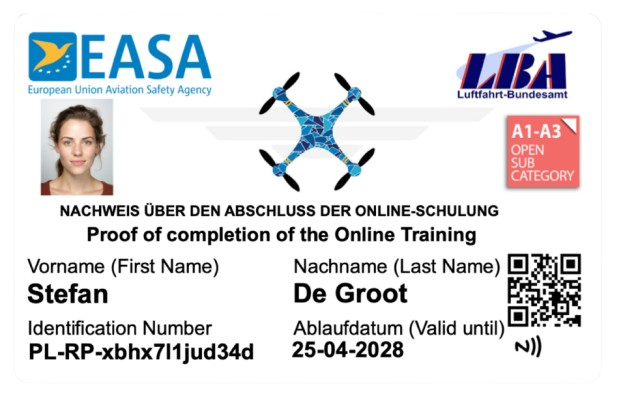 drone licents lba duitsland
