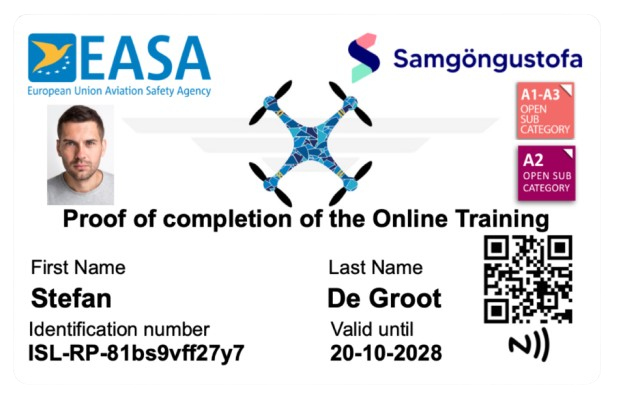 voorbeeld drone bewijs samgongustofa